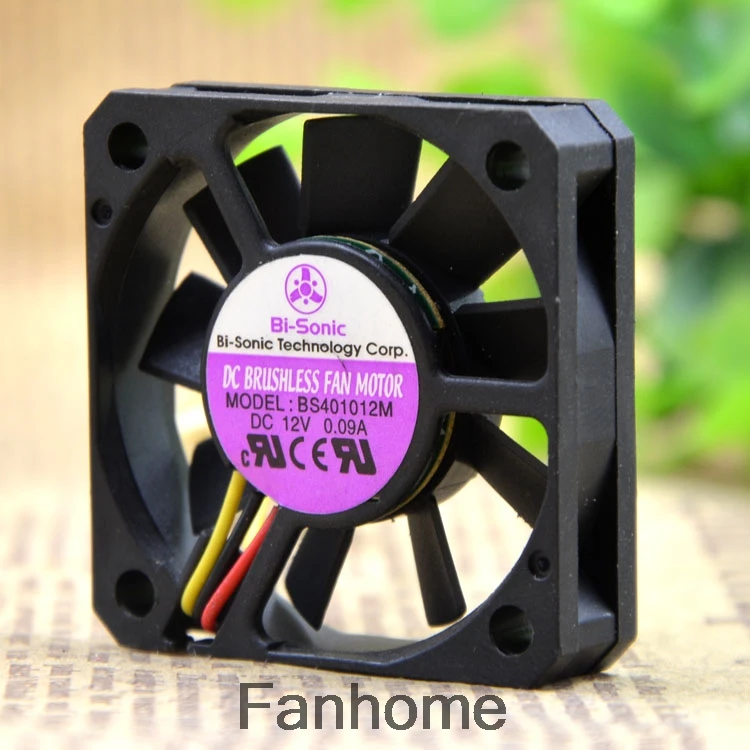 Для Barry Bi Sonic BS401012M 12 В 0.09A Северный мост бесшумный охлаждающий вентилятор для