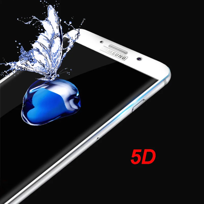 5D Премиум Закаленное стекло для samsung Galaxy A3 A320 A5 A520 A7 A720 защита экрана 3D 4D обновление полное покрытие защитная пленка