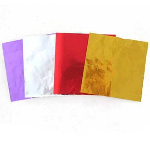 

Оптовая/розничная продажа, Бесплатная доставка, 500 шт./упаковка, алюминиевая фольга, бумага, шоколадная упаковка, алюминиевая фольга, бумага, 8*8 см