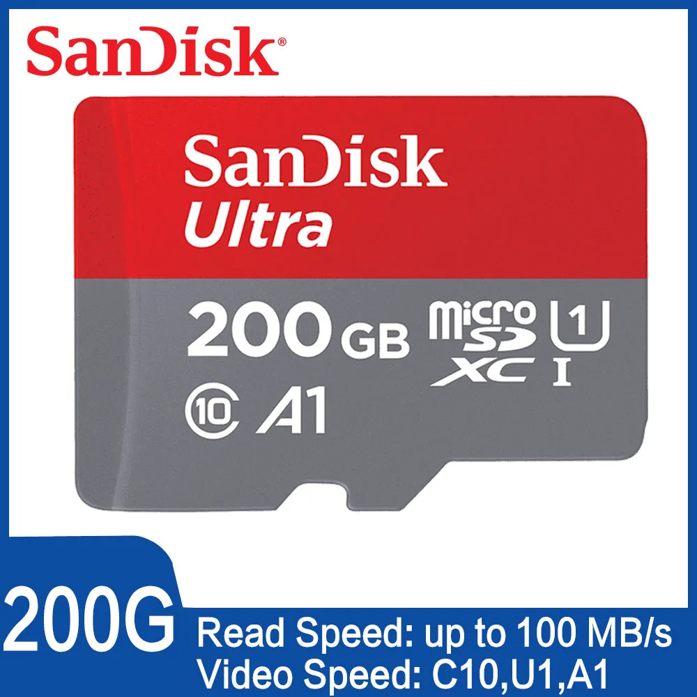Новый sandisk Class10 картой Micro sd объемом 16 Гб оперативной памяти 32 встроенной MicroSD 64 128