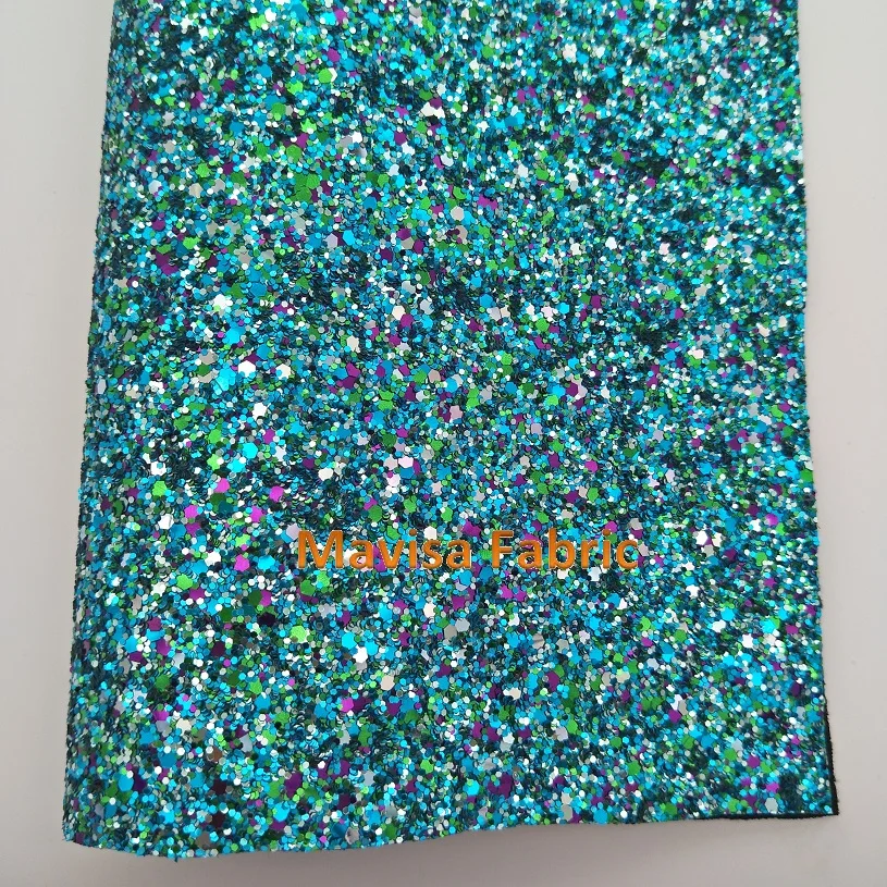MQ049 30X134cm синяя кожа с массивным блеском блестящая ткань для изготовления обуви