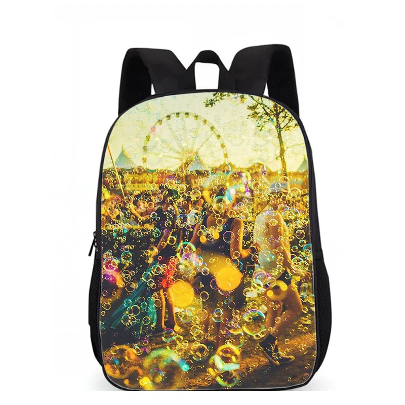 big8 LUOBIWANG Tomorrowland рюкзак с музыкальным принтом для подростков мальчиков и девочек Mochila детский школьный рюкзак с 3D принтом Студенческая Книга сумка - Цвет: big8