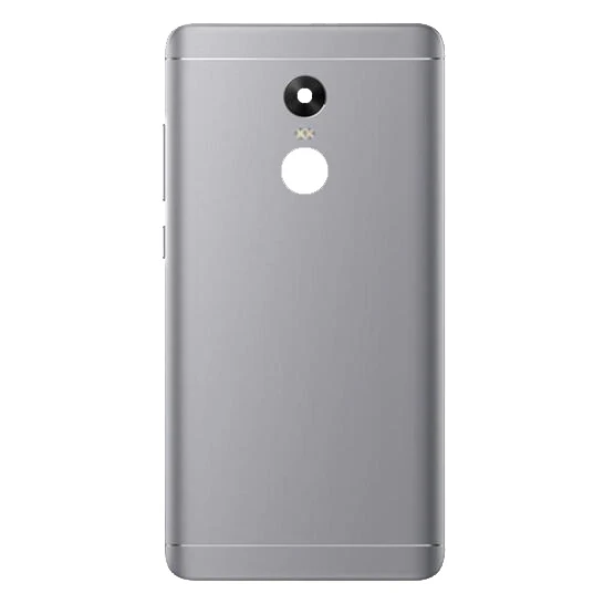 Gray Для Xiaomi Redmi Note 4 Global battery задняя крышка примечание 4X Корпус Дверь боковой ключ камера Стекло лоток для карт держатель запчасти - Цвет: Gray