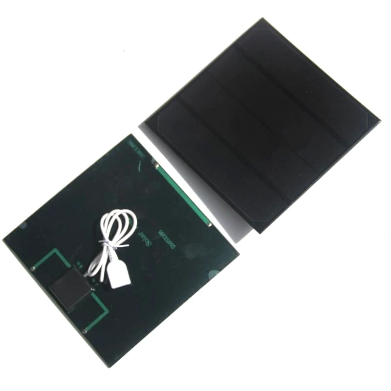 4 5 Вт 6 в монокристаллическая Солнечная Панель зарядное устройство для банка