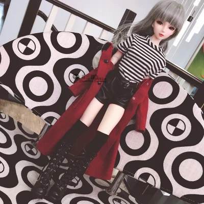 1/3 DD 1/4 MSD 1/6 YOSD Одежда BJD кукла пальто msd куртка футболка шорты Аксессуары для