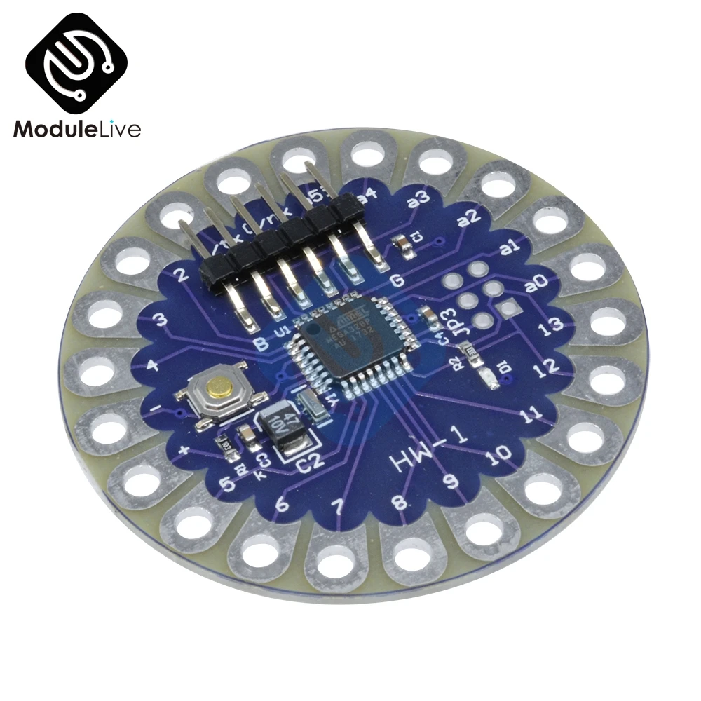Diymore LilyPad 328 ATmega328P Микроконтроллер плата модуль основной платы для Arduino совместим