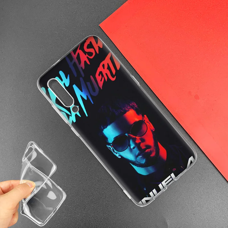 Anuel Aa Ozuna чехол для samsung Galaxy A50 A70 A80 A60 A40 A30 A20 A10 M40 M30 M20 M10 A6 A8 плюс ТПУ чехол с крышкой крышка