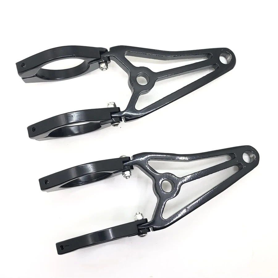 1 пара Универсальный кронштейн для фар мотоцикла с ЧПУ 41 мм вилка держатель