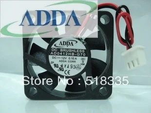 AD0412HB-G70 для ADDA 40*40*10 мм 4 см 40 мм 12 В DC 0.10A вентилятор в сборе