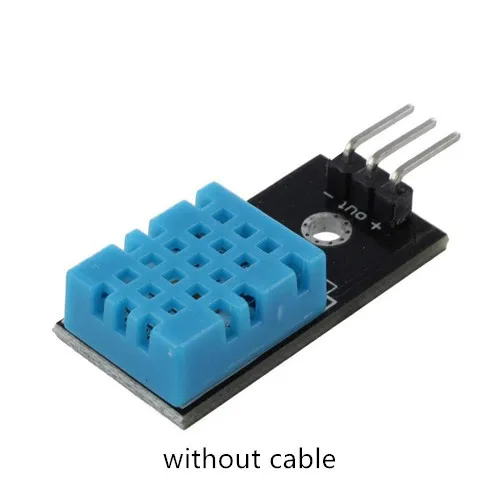 Модуль датчика влажности DHT11 для Arduino UNO Raspberry цифровой модуль датчика температуры и влажности для Arduino - Цвет: without cable