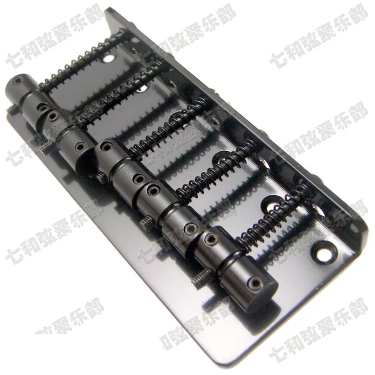 Черная Железная бас-электрическая гитара мост 5 бас-струн аксессуары для гитары