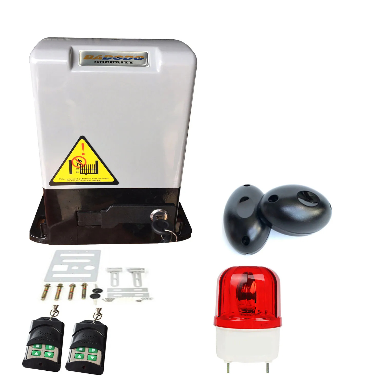Kit 7 Автоматический AC220V 1200 кг привод для электрических раздвижных ворот открывалка мотор для раздвижных дверей для оператора для умного дома безопасности - Цвет: Kit 7