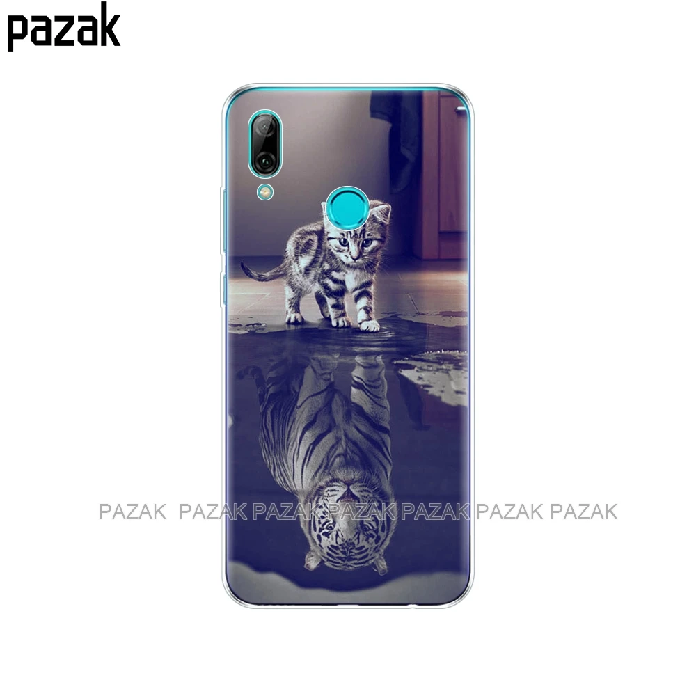 10601 Чехлы для Huawei P Smart, силиконовая Мягкая задняя крышка из ТПУ, чехол для Huawei P smart, чехол POT-LX1 POT-LX3, чехол для телефона - Цвет: 10601