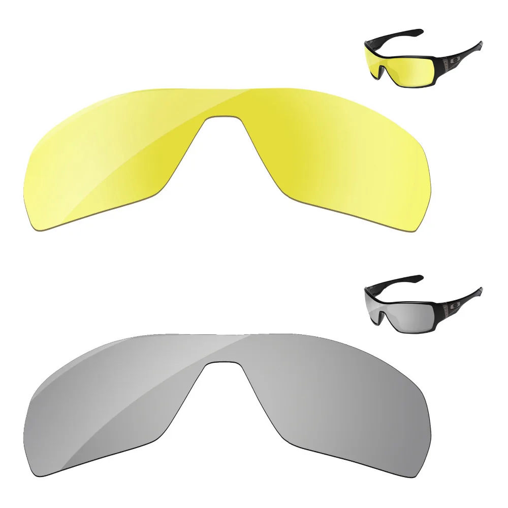 

2 шт., Сменные линзы для очков Offshoot 100%