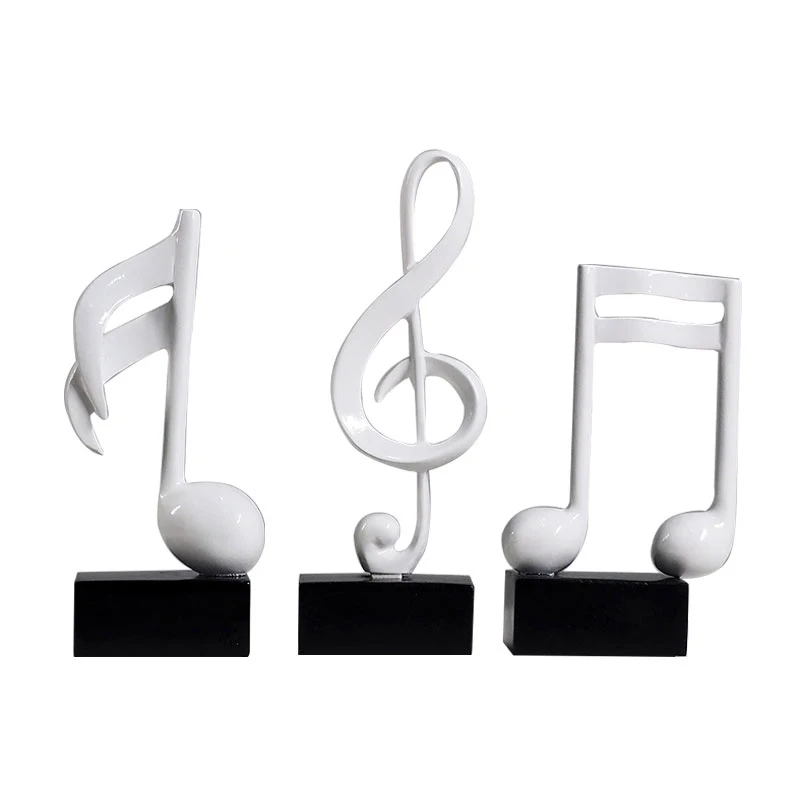 Современная музыкальная нотка небольшие украшения из смолы Искусство и ремесла