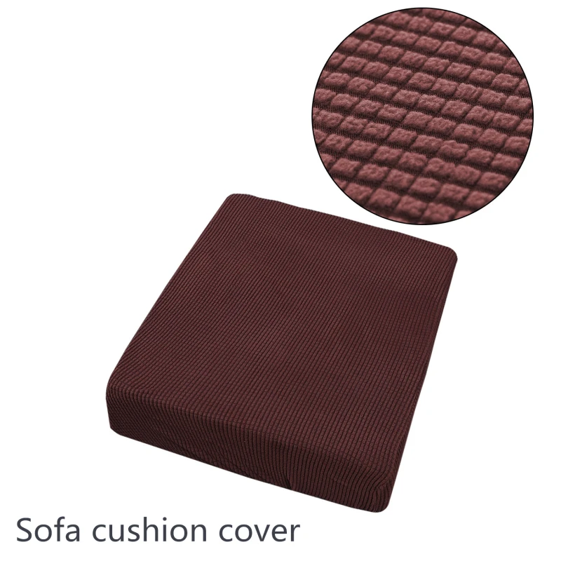 

Plaid Polar Fleece Sofa Seat Cushion Cover Couch Mattress Covers Sofa Sitting Pad Protector For Single Double Three Four Seats