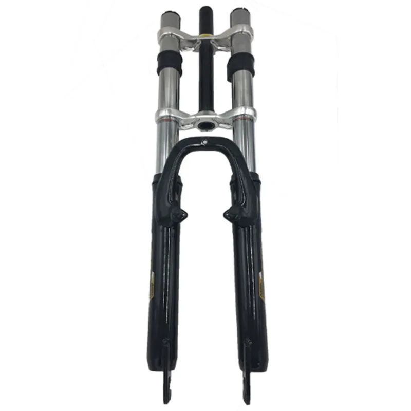 26 black fork ZOOM 620 DH вилка для спуска, подвесная вилка 2" DH для спуска на плечи для горного велосипеда, подвесная вилка для путешествий 100 мм - Цвет: 26 black fork