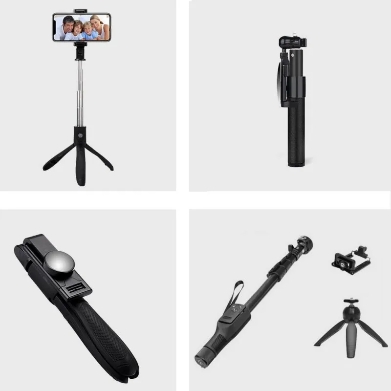 EDAL Универсальный мини Bluetooth селфи палка штатив выдвижной монопод для iPhone Xiaomi SamSung