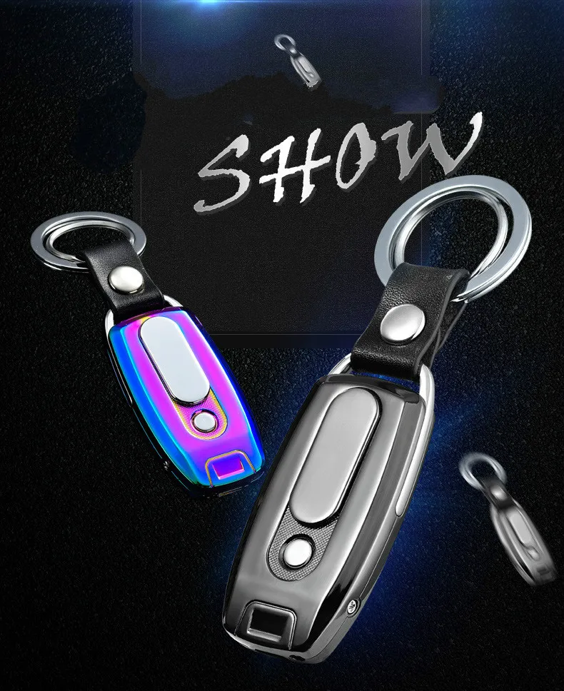 1 шт. Электронная зажигалка для автомобиля USB беспламенная Бездымная