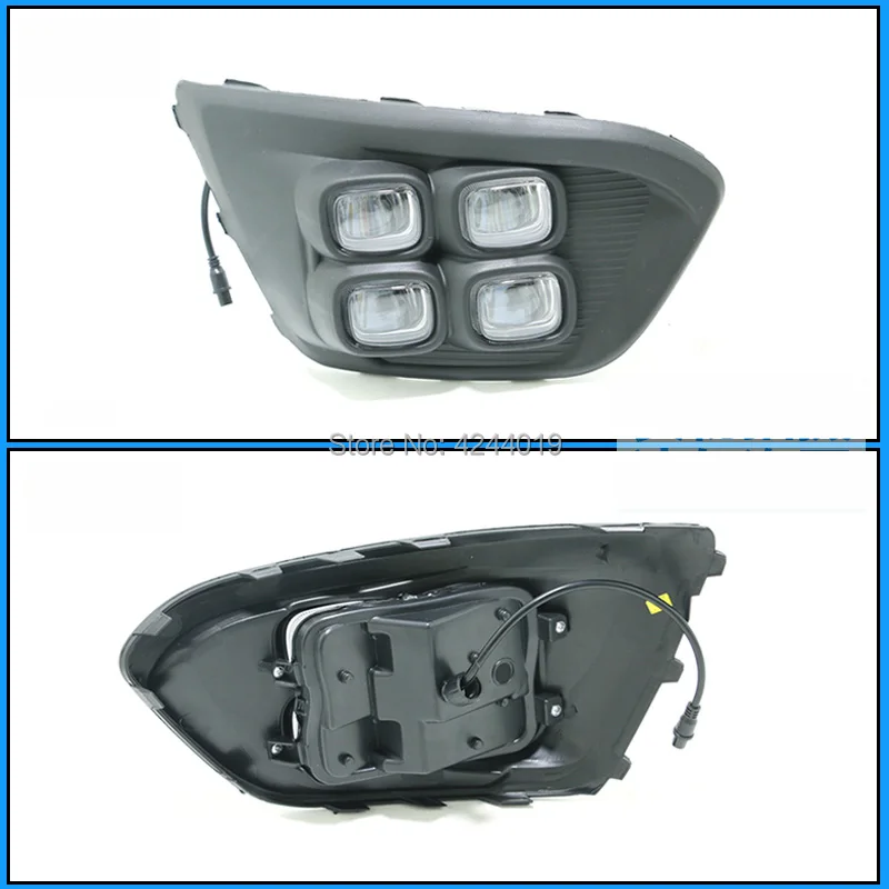 smRKE Car Light Fog Lights Daytime Running LED Bar For 2017-2018 KIA KX CROSS | Автомобили и мотоциклы