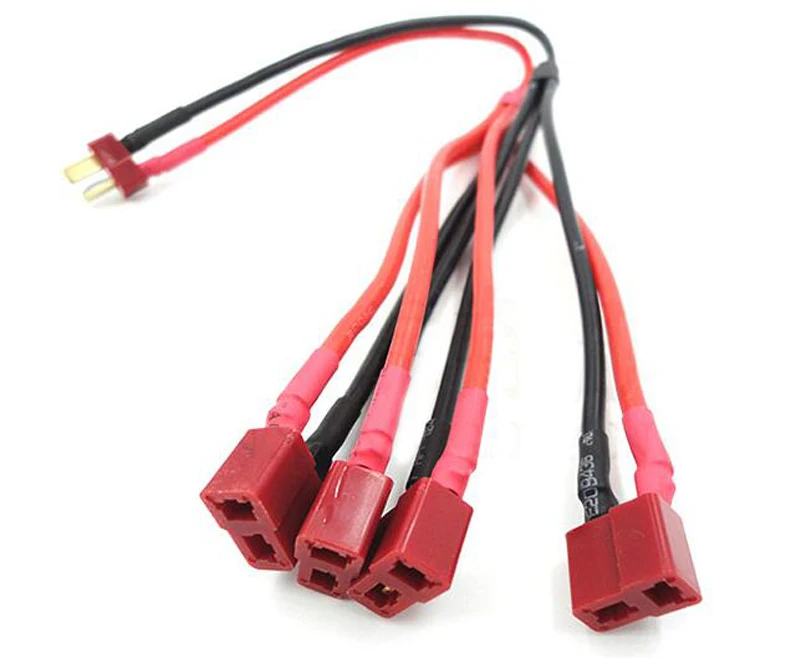1 шт. 4 в Разъем XT60/T кабель для последовательного соединения 14 проводов 20 см