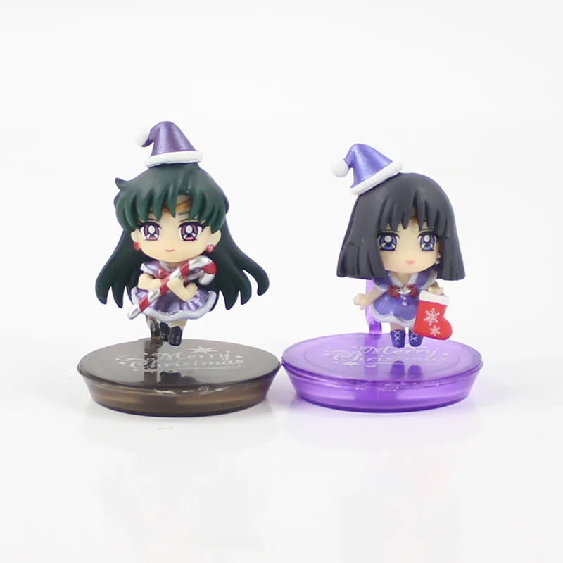 Экшн фигурка Venus Mercury Jupiter Chibi Saturn ПВХ Игрушечная модель кукла 4 см отличный подарок