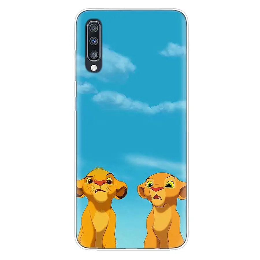 NO.5 Король Лев Симба мягкий TPU чехол для samsung Galaxy S10 рlus lite S10E A70 A50 A30 M40 M30 M20 A60 A40 A20 A10 M10 A20E крышка - Color: NO.5