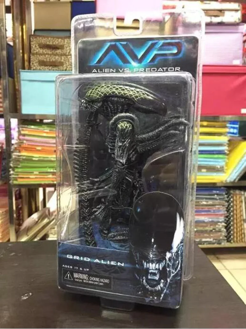 Aliens vs Predator Grid Alien Xenomorph полупрозрачный прототип костюма воин инопланетянин