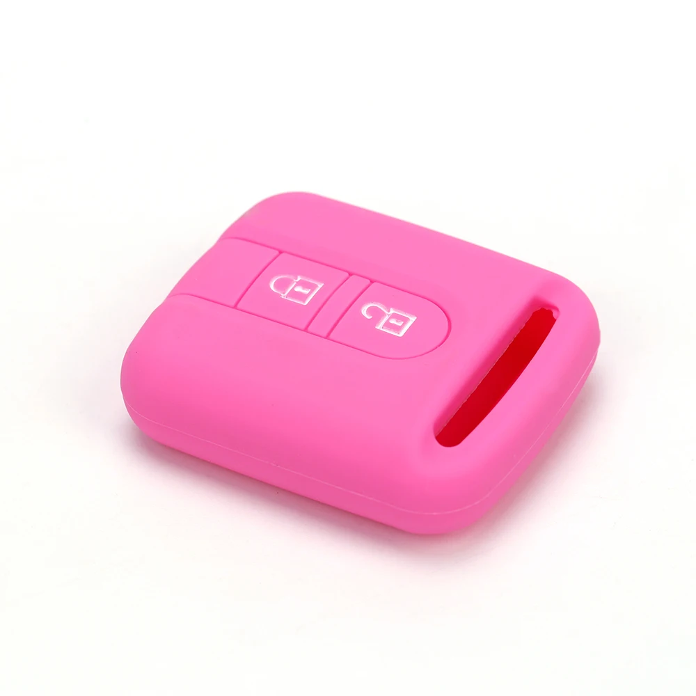 2 кнопки силиконовый Автомобильный Дистанционный брелок оболочки чехол для X-Trail