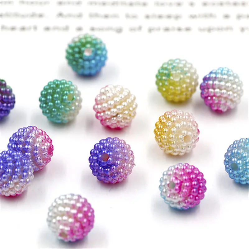 1 парк русалки градиентные бусины Подвески дополнительные спрей слайм