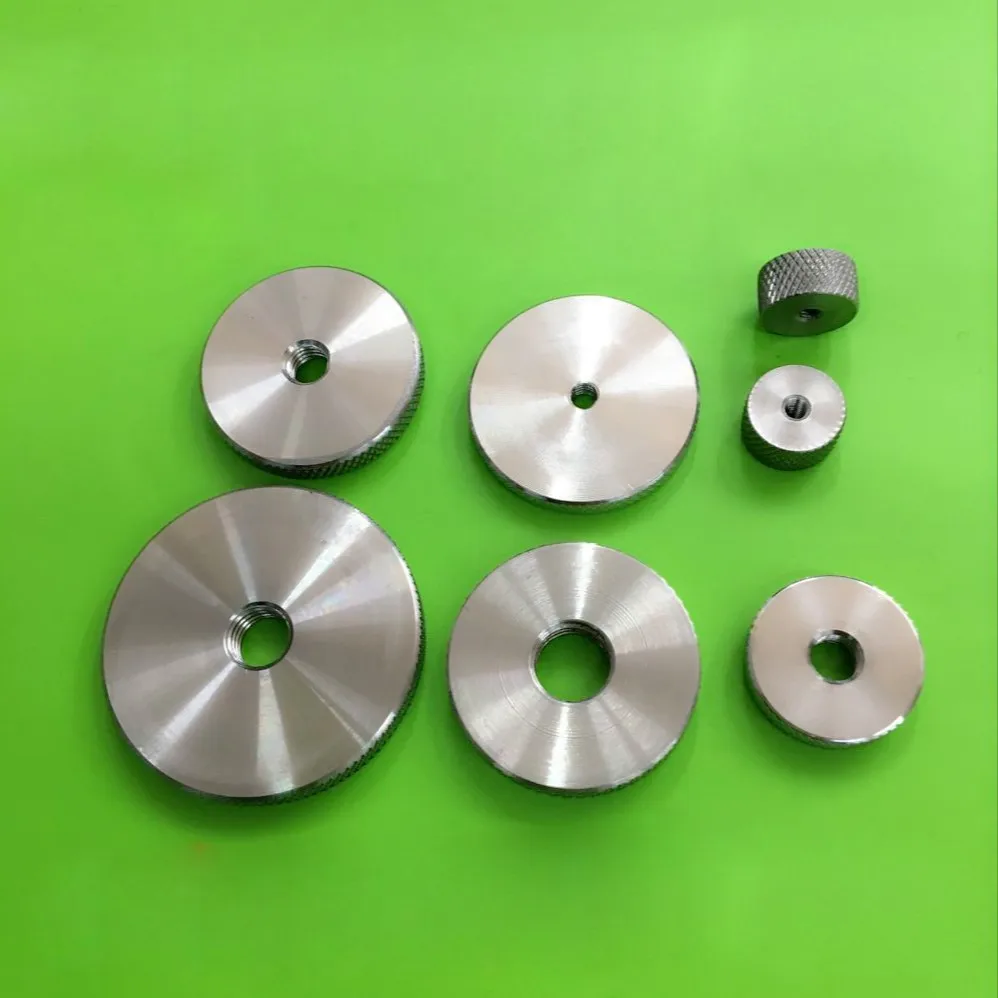 M4 M5 M6 плоская головка накатанные гайки из нержавеющей стали Твист винт зеркало