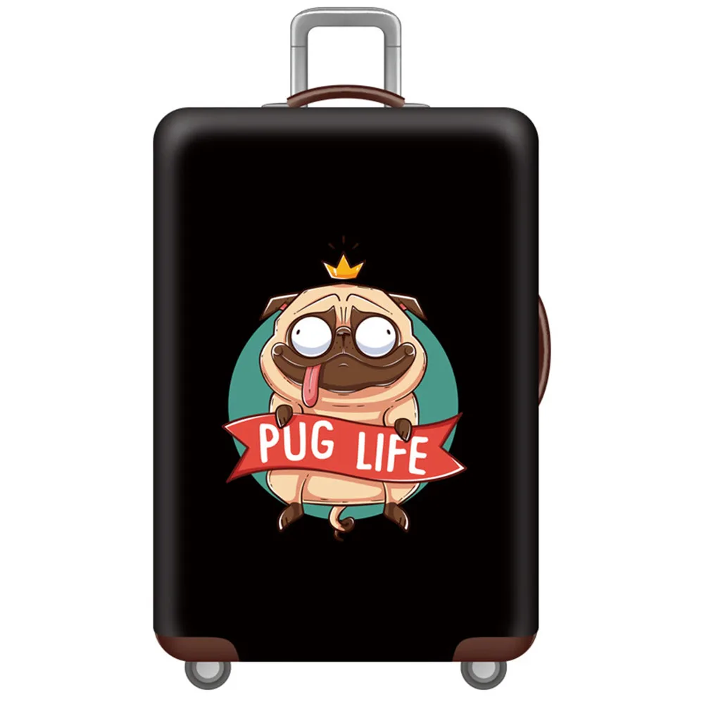 Утолщенный багаж защитный чехол на колесиках водонепроницаемые эластичные