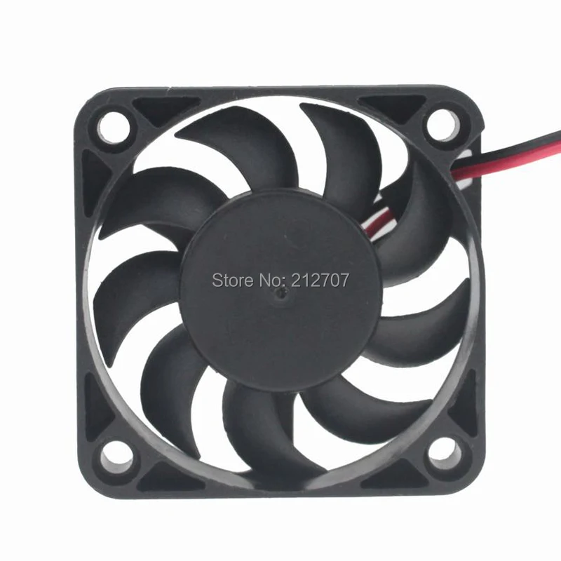 5 шт. Gdstime 2Pin DC 5В 50x50x10 мм 50 см 5010 Бесщеточный вентилятор охлаждения для чехла|brushless