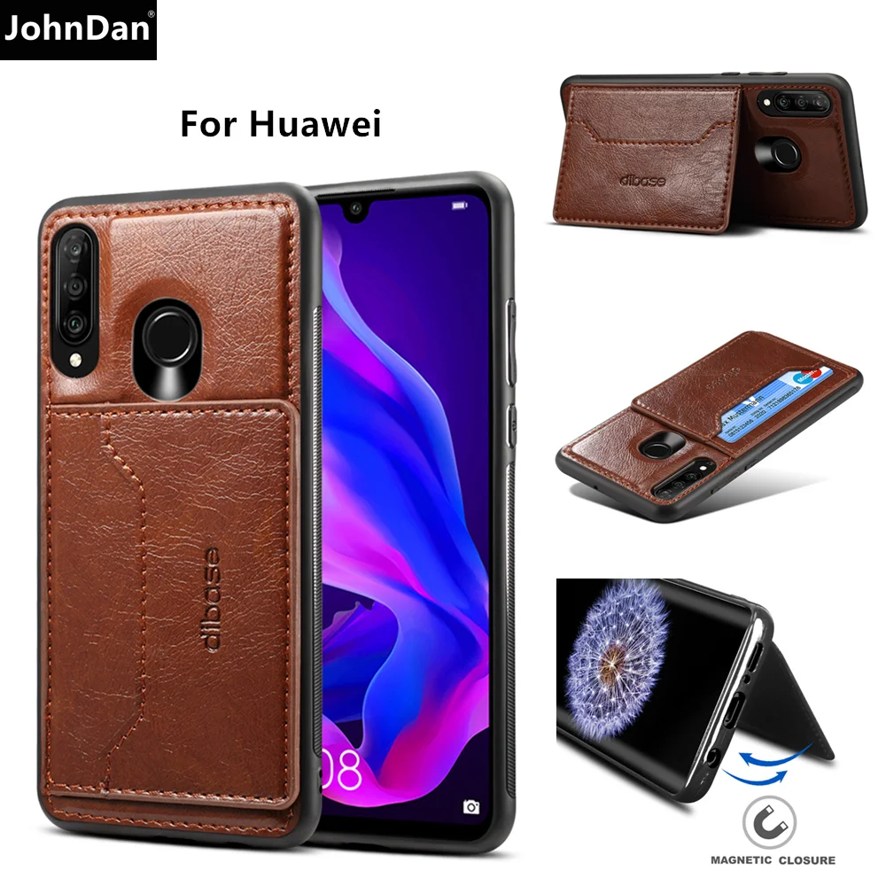 Чехол-книжка для huawei P30 P20 P Smart mate 20 Lite Pro из кожи+ ТПУ с магнитной подставкой Чехол для Honor 10 Lite View 20