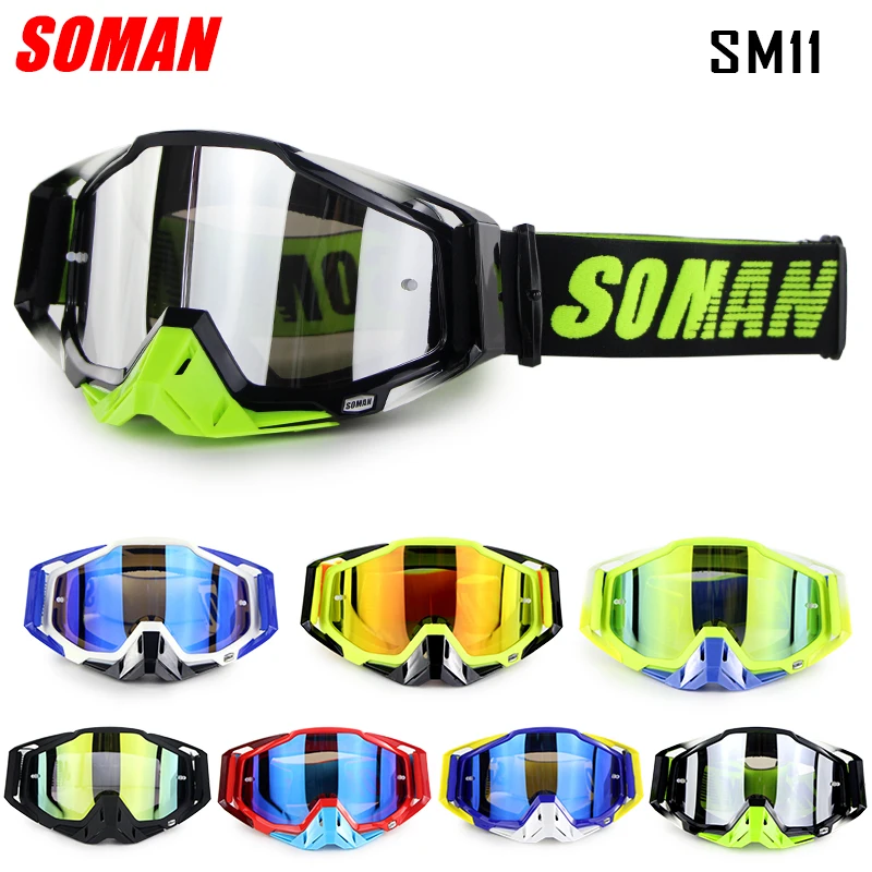 ATV Gafas защитные очки для мотоциклистов лыжный MX внедорожные мотоцикл Спорт на