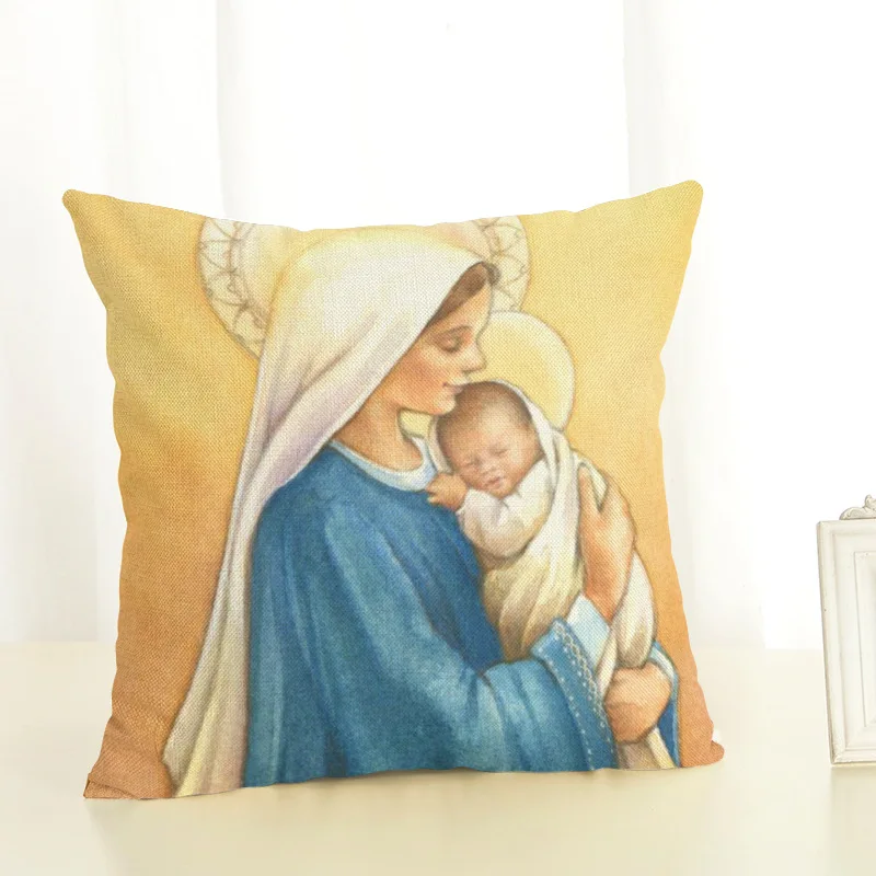 Новогодние рождественские украшения для дома Adornos De Navidad украшения дома аксессуары Замороженные натальные Подушка Navidad крышка Иисуса