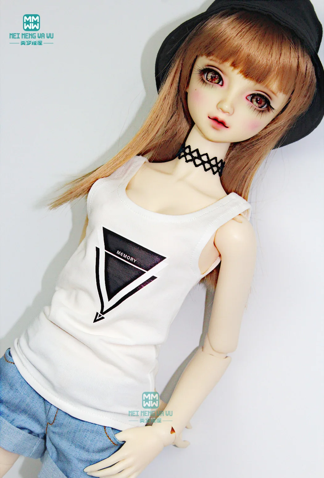 BJD аксессуары Кукла Одежда для 1/3 BJD DD кукла Модная рубашка бойфренда, жилет