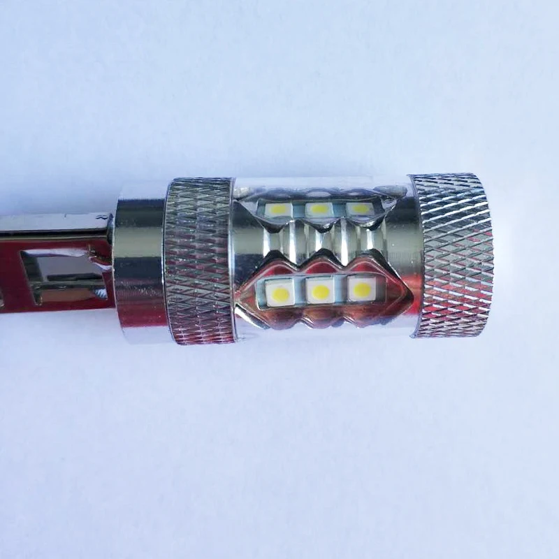 Светодиодная противотуманная фара H1 3030 bead светодиодный x16 80 Вт Входное