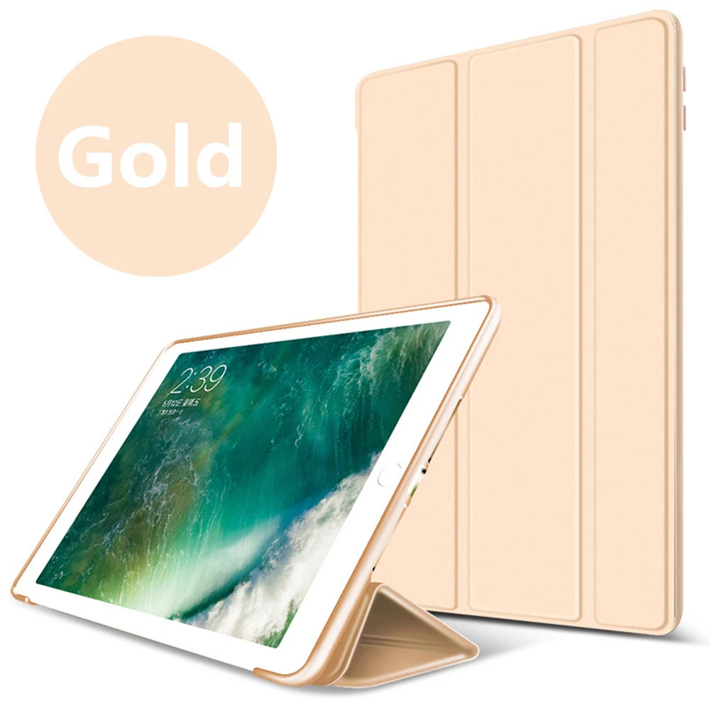 AIEACH чехол для Apple iPad Pro 9,7 дюйма мягкий силиконовый умный чехол из искусственной кожи с магнитной подставкой для iPad Pro чехол 9,7 Funda