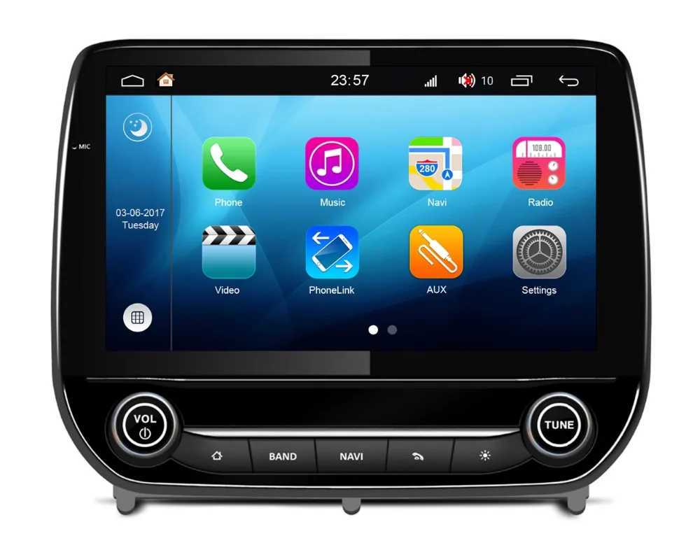 RoverOne Android 8,0 автомобильный мультимедийный плеер для Ford EcoSport Авторадио Bluetooth Радио Стерео gps EcoSport навигация