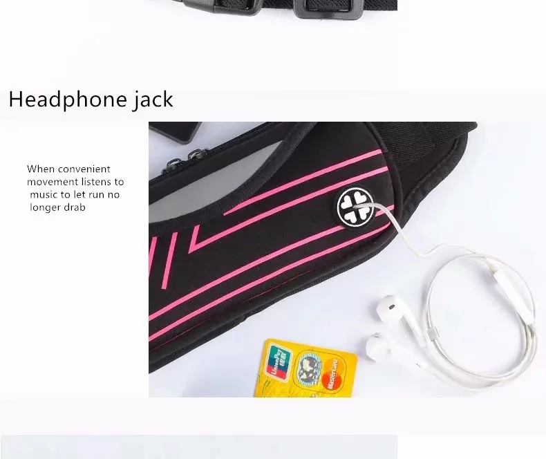 Поясная Сумка для бега Спортивная поясная сумка водонепроницаемый держатель