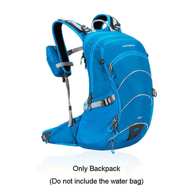 Blue ANMEILU 20L альпинистская сумка Moutain походный велосипедный рюкзак, рюкзак с дождевой крышкой, водостойкий велосипедный рюкзак без сумки для воды - Цвет: Blue