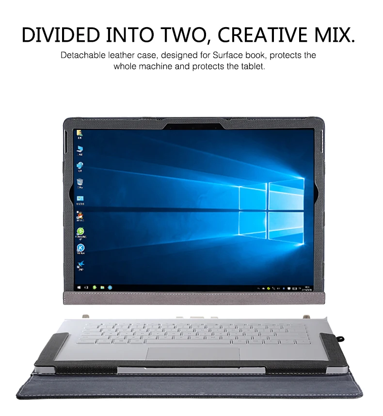 Съемный чехол-подставка для ноутбука и планшета для microsoft Surface Book 2 13,5 дюймов для Surface Book 2 15 дюймов чехол для ноутбука