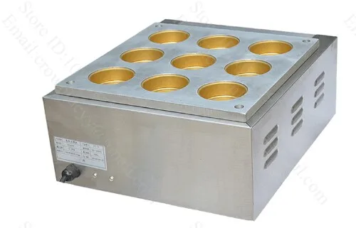 9 holes Electric Red bean cake machineWheel Cake Making Machine | Бытовая техника