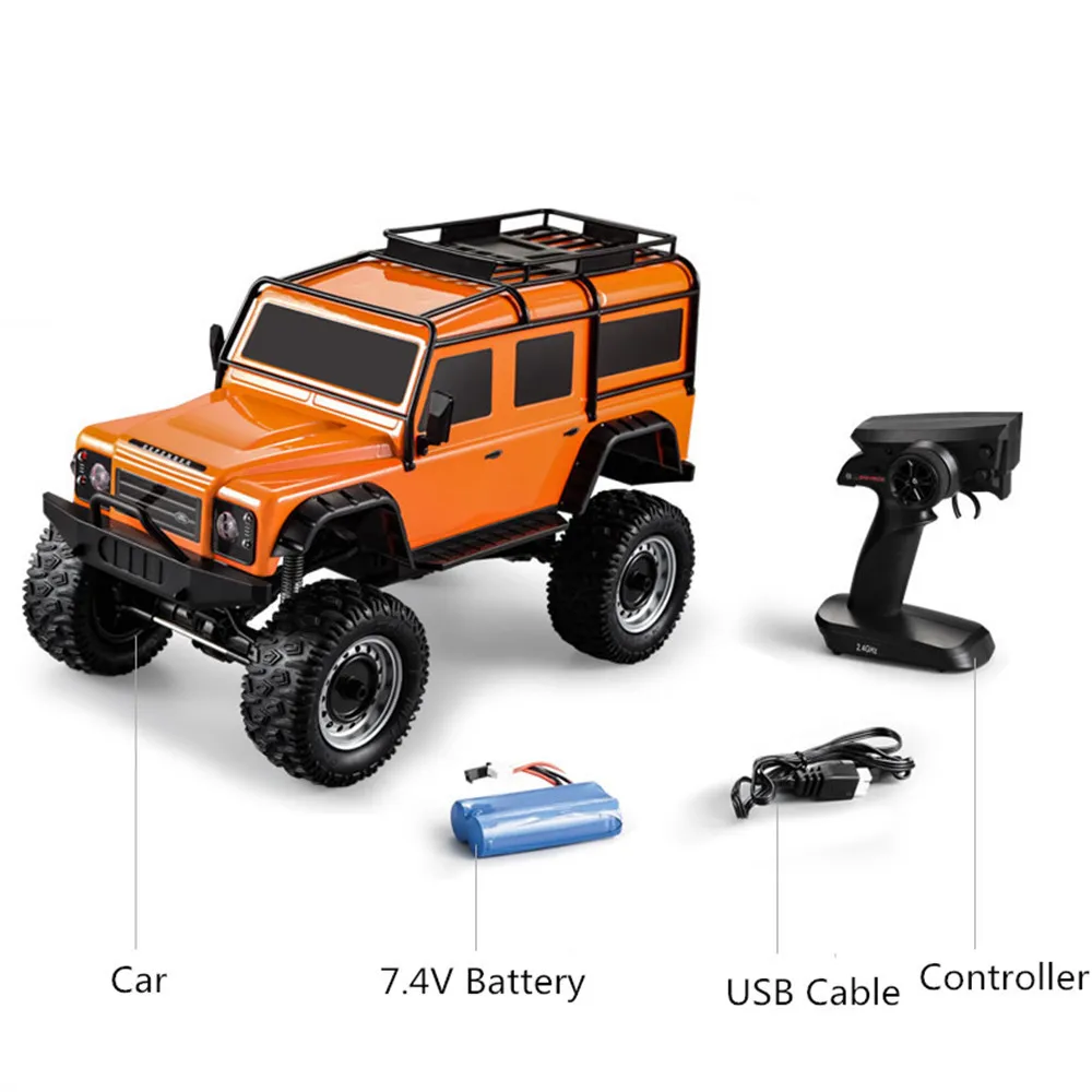 E328-001 1:8 2,4G 4WD Rc модель автомобиля альпинистский внедорожник ремень светодиодный светильник 50 см Большой размер электрическая зарядка игрушка RC автомобиль