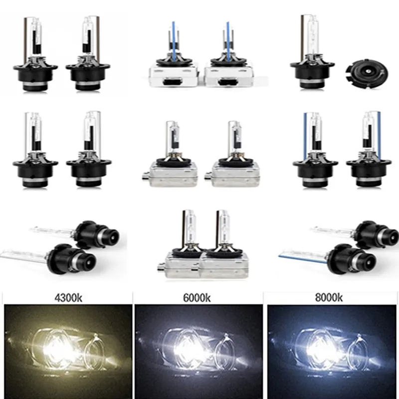 

2x HID XENON Bulbs D1R D2R D3R D4R HID Car Headlight Bulbs D4S D3S D2S D1S Car Head Lamp Auto Xenon HID Bulbs 4300K 6000K 8000K