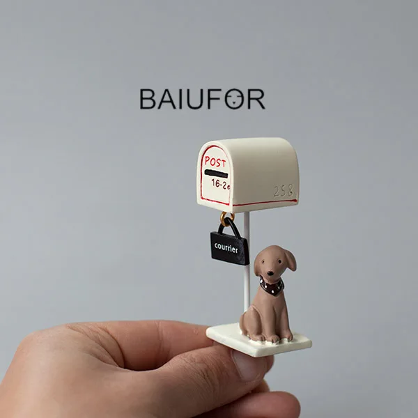 BAIUFOR миниатюрные и статуэтки рождественские рекламные щиты сказочный сад