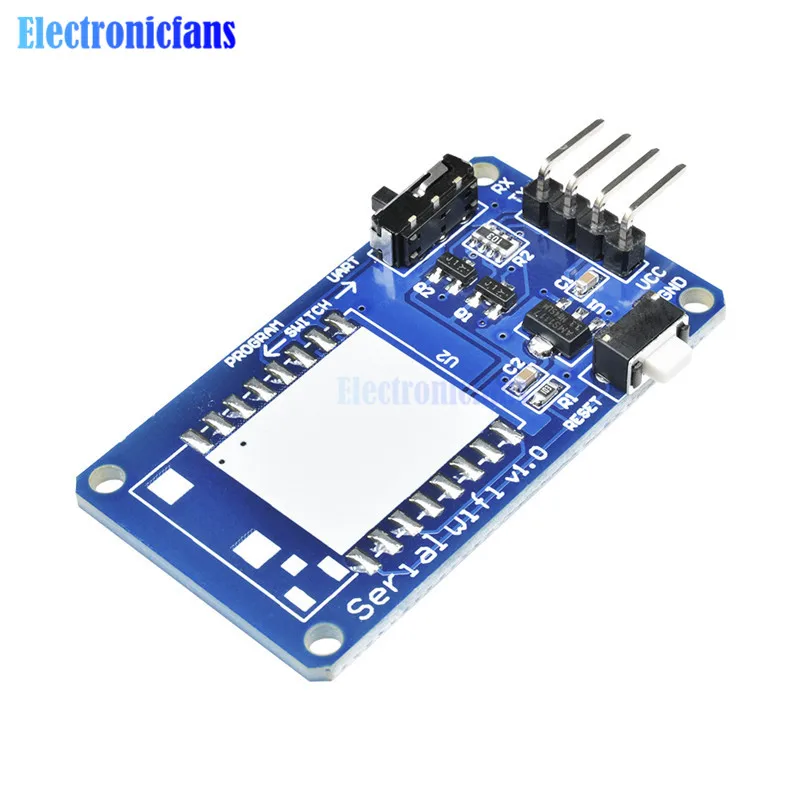 Беспроводная плата ESP8266 с последовательным WIFI модулем для внешнего
