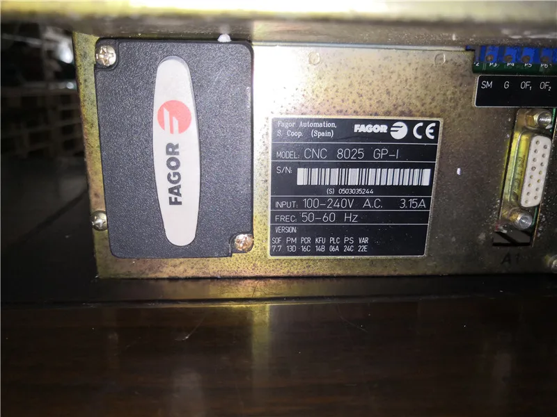 FAGOR CNC 8025 GP-l Используется в хорошем состоянии может нормально работать |