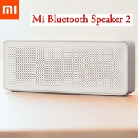 original xiaomi mi bluetooth speaker square box 2 stereo portable bluetooth 4 2 high definition sound quality speaker with mic